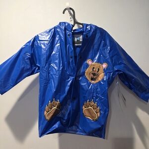 Blue Bear Raincoat for Kids